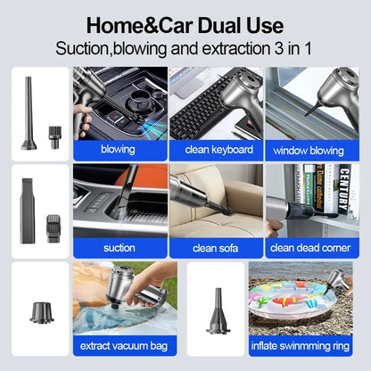 Portable Car Vacuum Cleaner